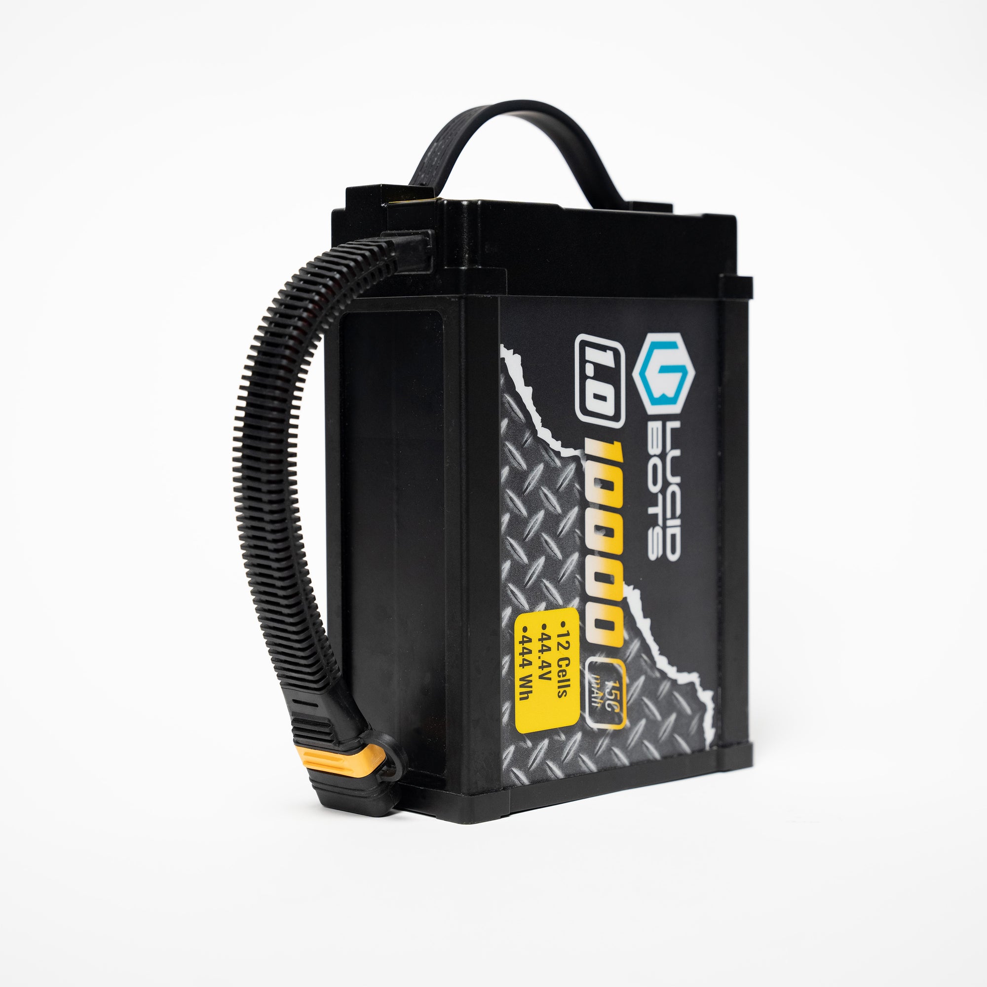 Tattu Plus 1.0 Compact Version 10000mAh 44.4V 15C 12S1P Lipo Smart Bat Lucid Bots, Inc. Tattu Plus 1.0 Compact Version 10000mAh 44.4V 15C 12S1P Lipo Smart Bat Lucid Bots, Inc.
